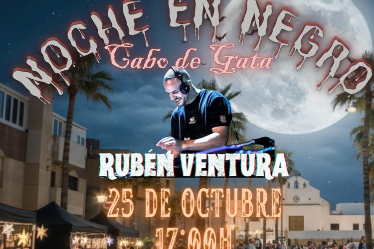 NOCHE EN NEGRO EN CABO DE GATA